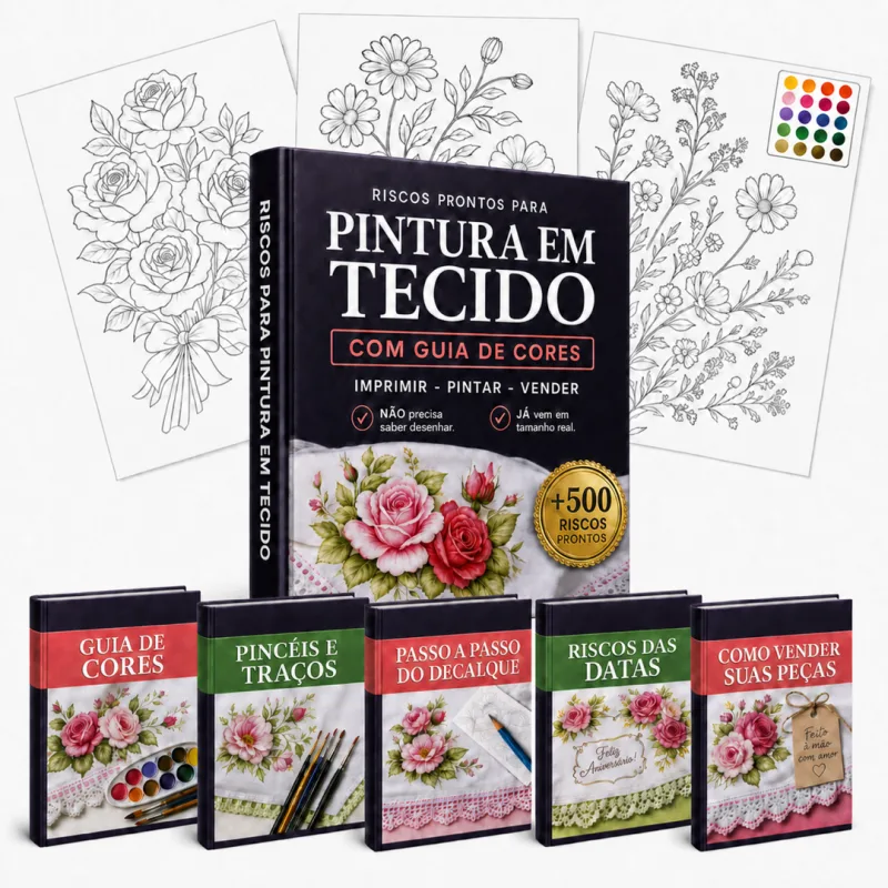 Todo o material do pacote de riscos